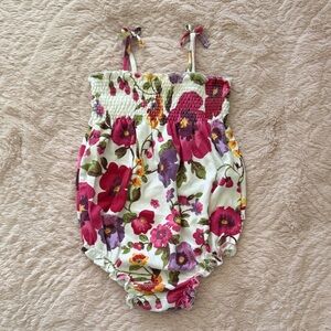 GAP Infant Baby Floral Romper